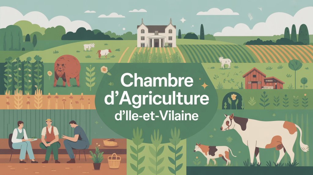 ca35 illustration Chambre d'agriculture paysage rural Ille-et-Vilaine