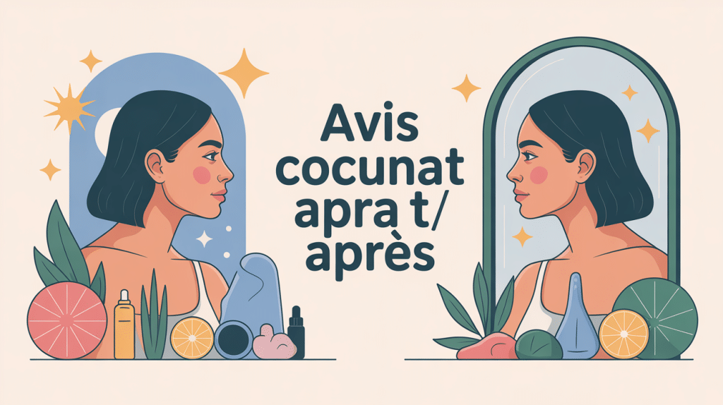 cocunat avis avant après résultats miroir clean beauty