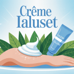 crème ialuset avis dermato illustration vectorielle médicale cicatrisation peau