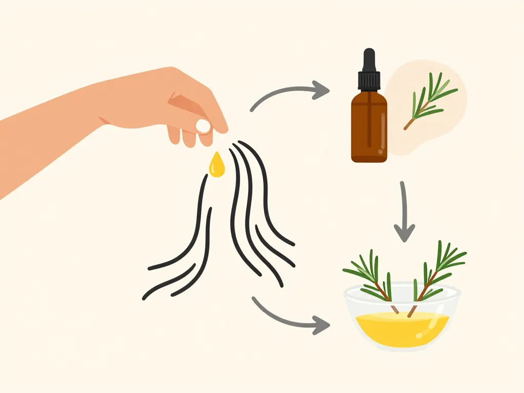 Huile de romarin cheveux avis, application et étapes d’utilisation