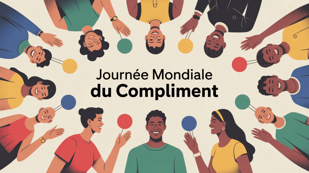 journée du compliment personnes cercle ambiance positive