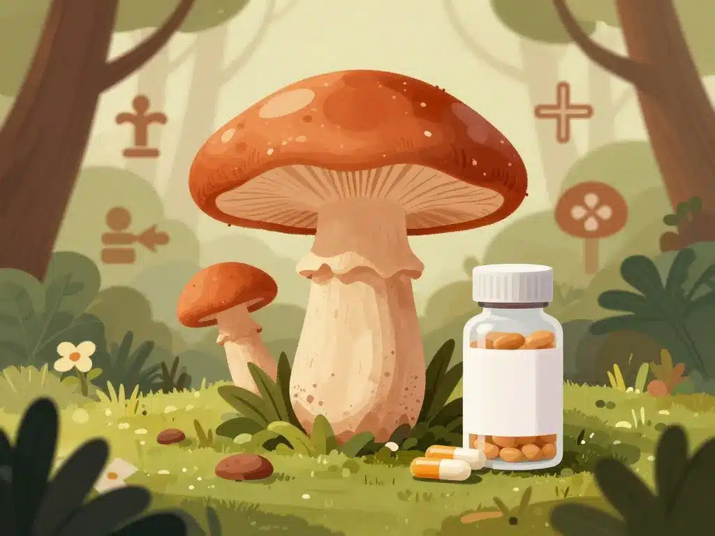 lignosus avis médical origine champignon et compléments