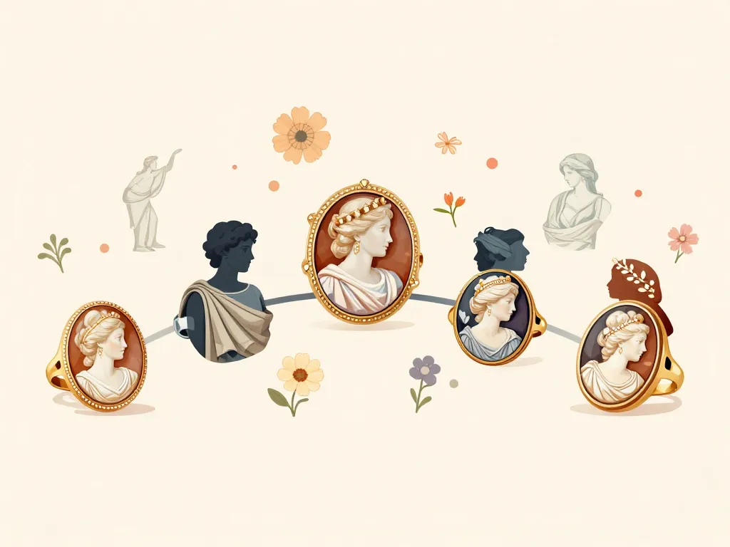 histoire et symbolique de la bague camée