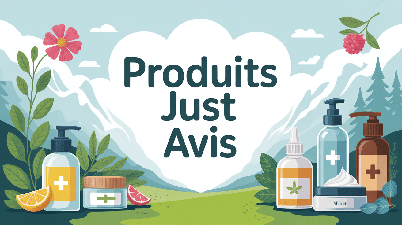 produits just avis illustration bien-être suisse plantes crèmes