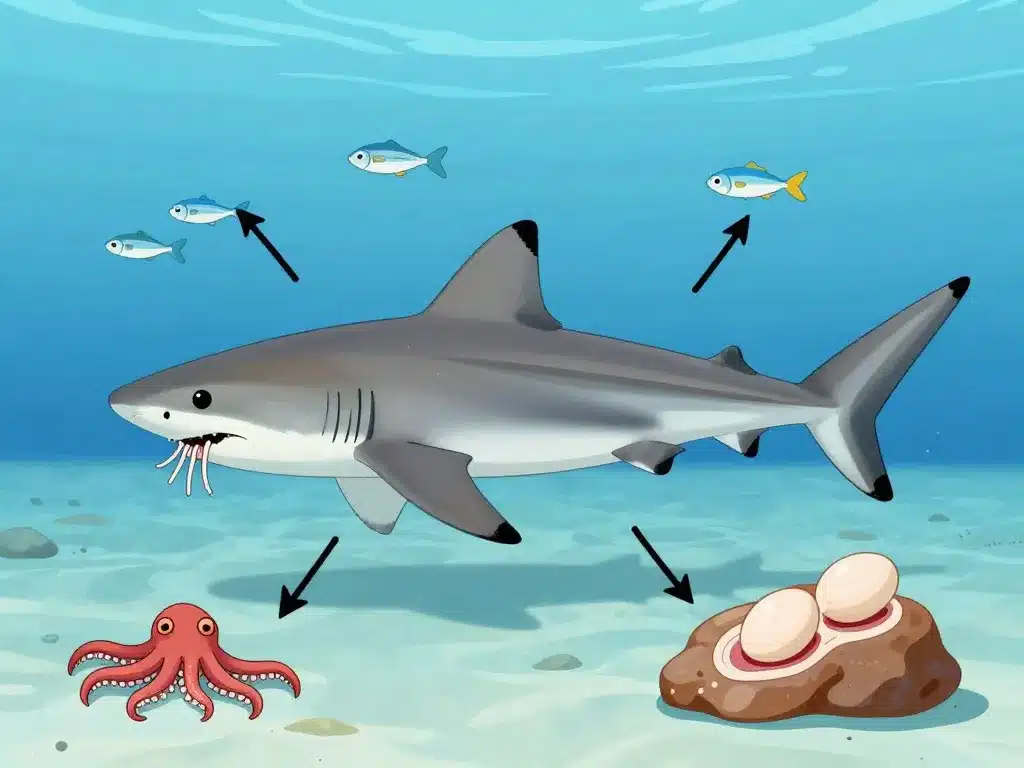 requins pyjama comportement alimentaire et biologie