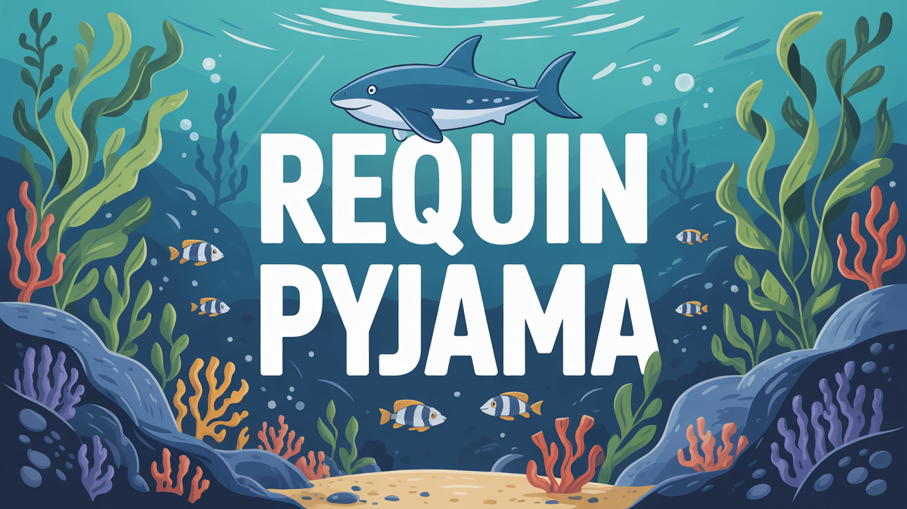 requins pyjama parmi rochers et forêts de kelp