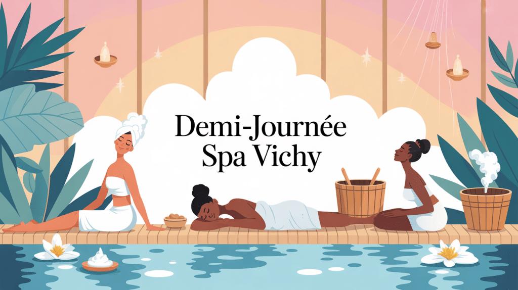 spa vichy demi-journée tarif illustration bien-être