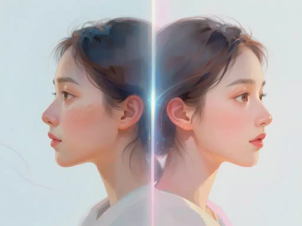 traitement des rides au laser avis illustration avant après visage