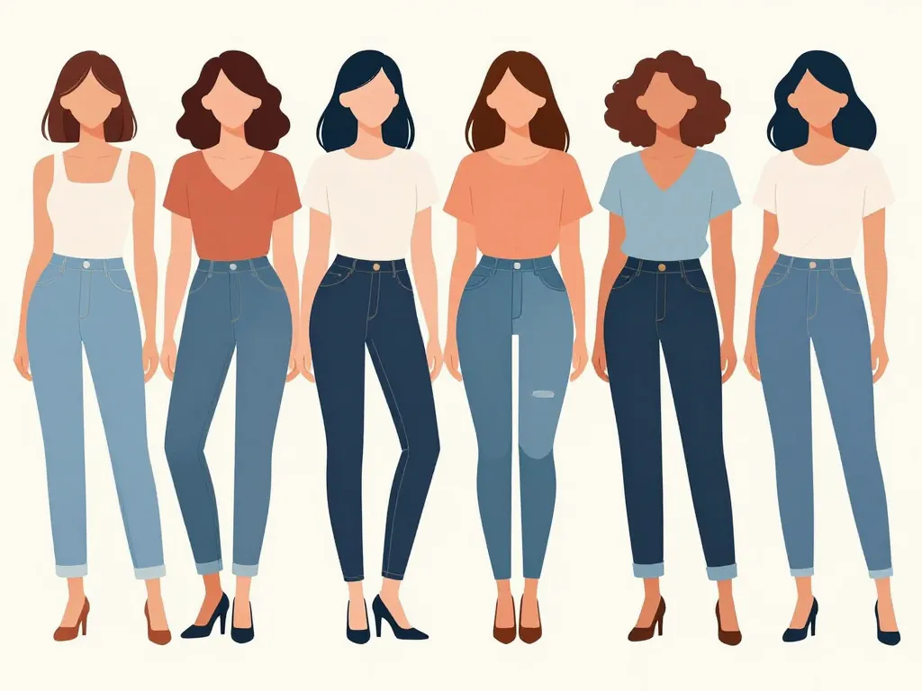 coupe jean adaptée morphologie