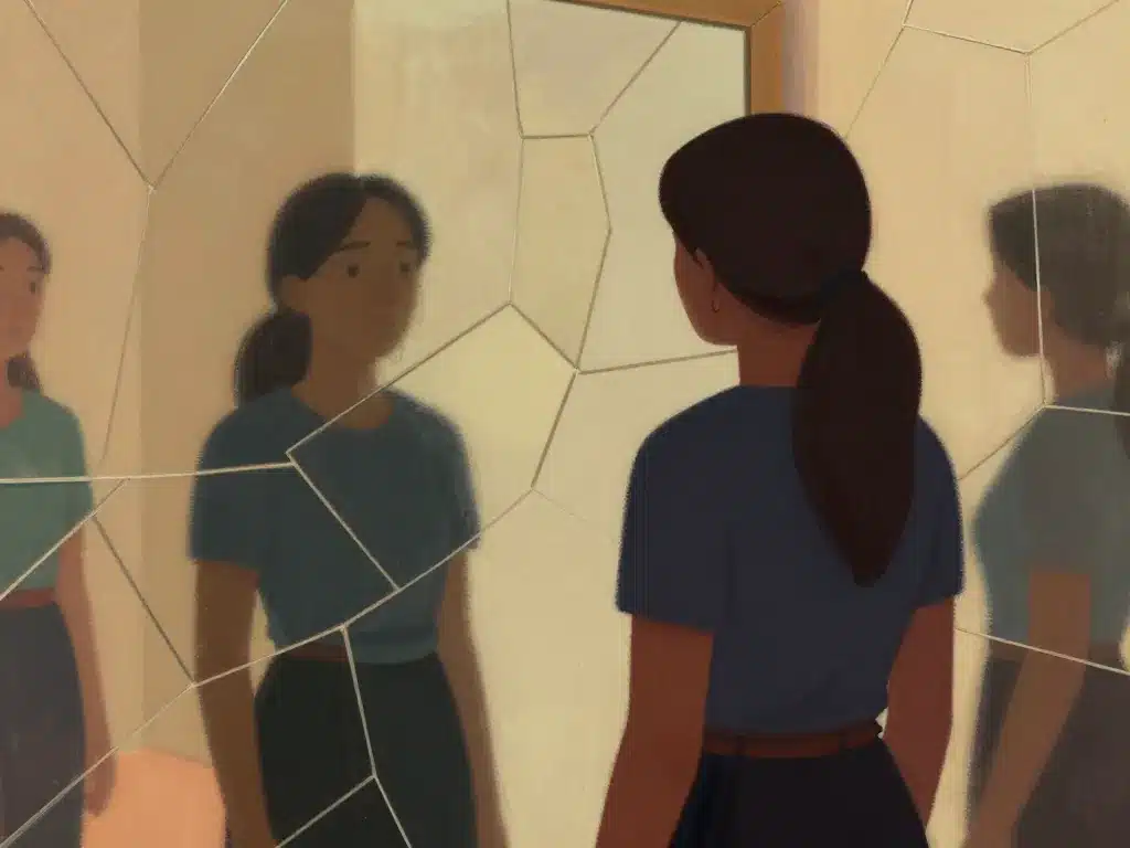 Effet miroir introspection croissance émotionnelle