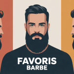 illustration favoris barbe styles transition cheveux barbe