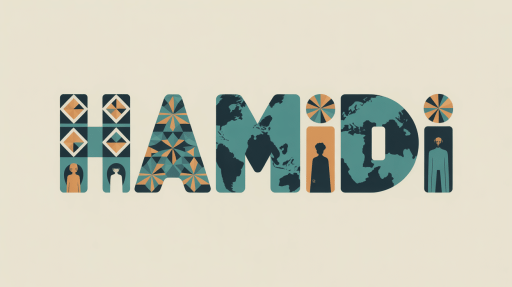 Illustration Hamidi origines arabes diffusion mondiale