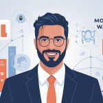 Portrait conceptuel Mousuf Wardi parcours professionnel