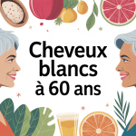 illustration pas de cheveux blancs a 60 ans