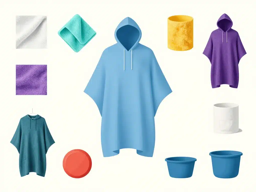 poncho de bain adulte en éponge comparaison et sélection