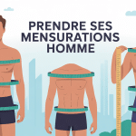 illustration prendre ses mensurations homme