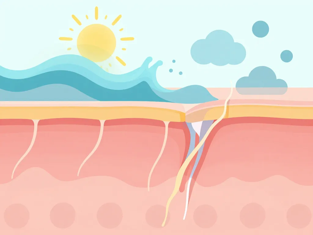 Diagramme retendre peau du visage causes relâchement