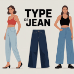 Vue créative des principaux types de jean homme femme
