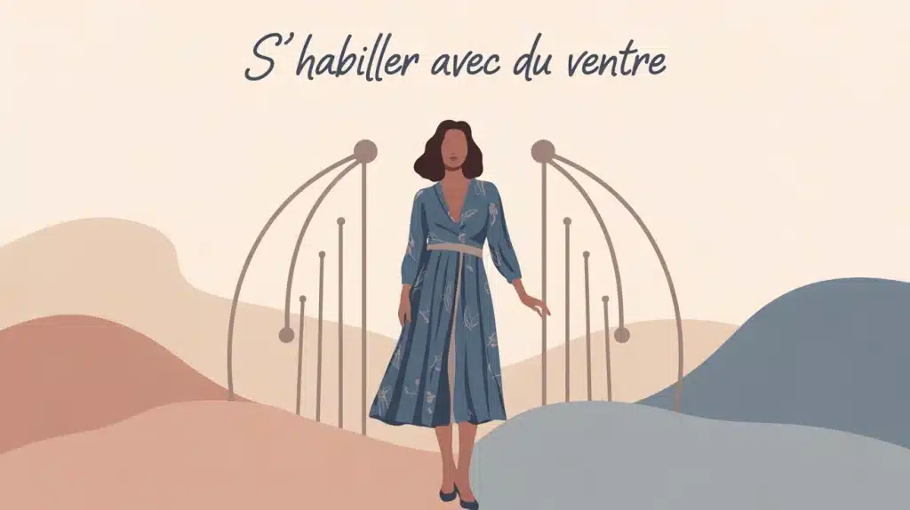 comment s habiller quand on a du ventre femme robe portefeuille