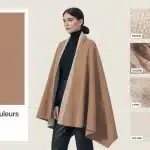 Couleurs mode hiver 2025 : silhouette manteau oversize et palette Pantone