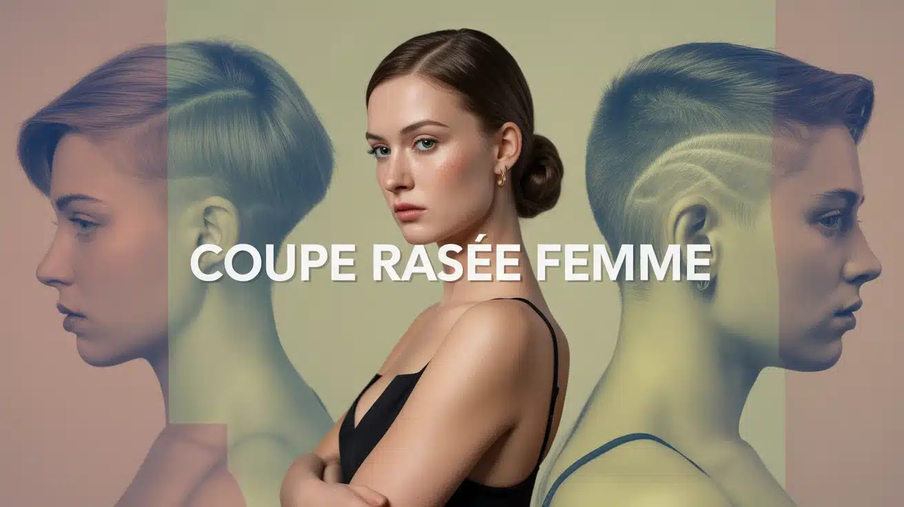 coupes rasees femmes elegante profil