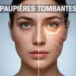 paupières tombantes photos visage femme avant après