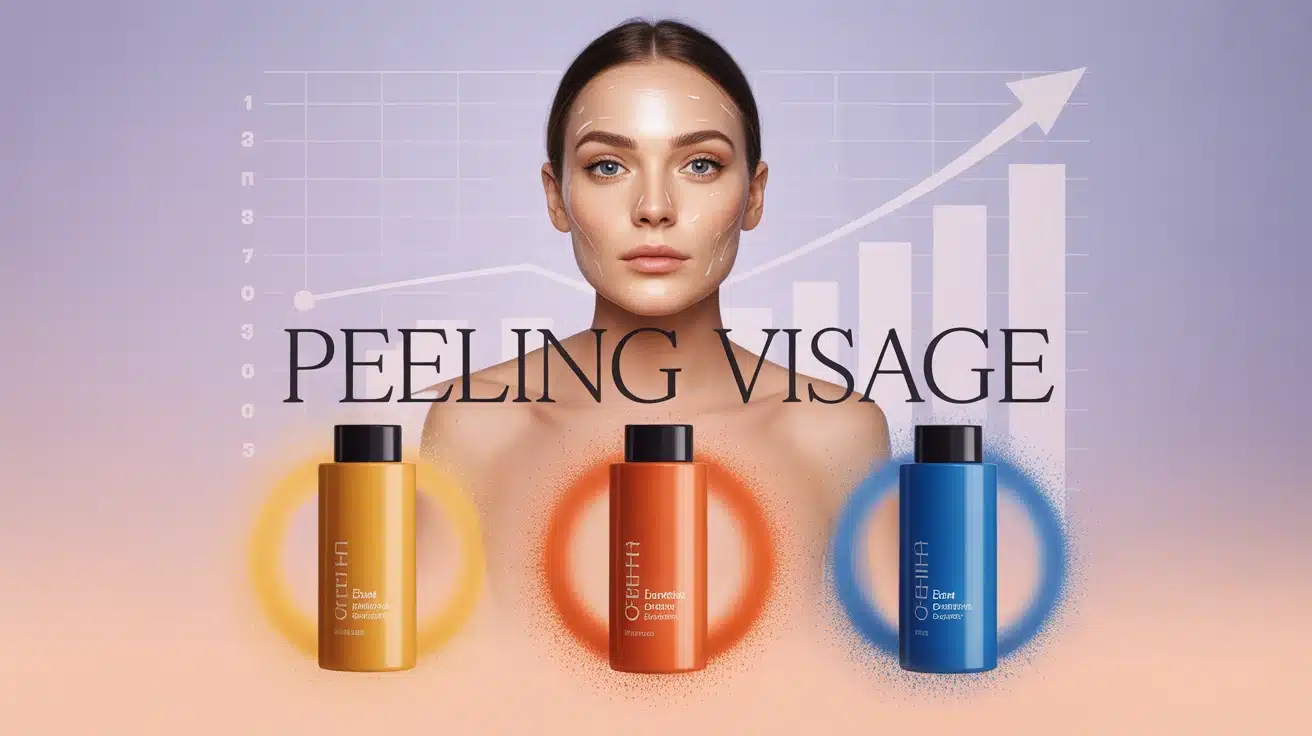 peeling visage prix femme flacons graphique