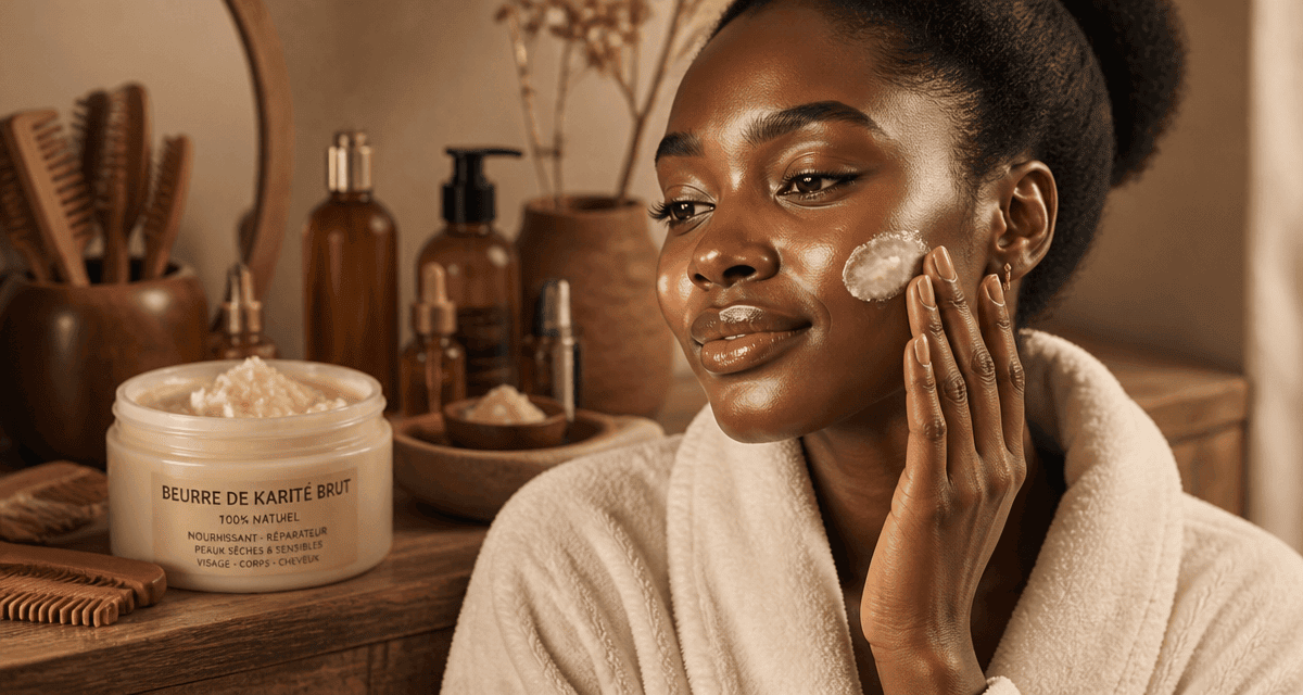 bienfaits beurre de karité sur la peau femme