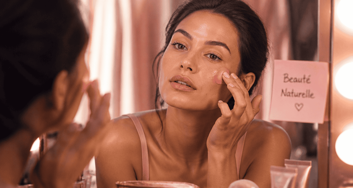 comment mettre du blush femme applique blush crème