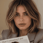 contouring cheveux carre sur coupe carre visage anguleux