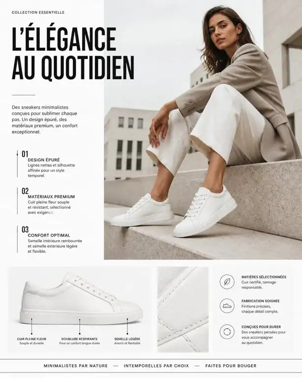 Tendance basket blanche femme 2025 : sélection de modèles stylés