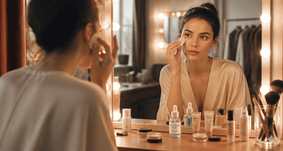 meilleur anti cernes femme applique miroir