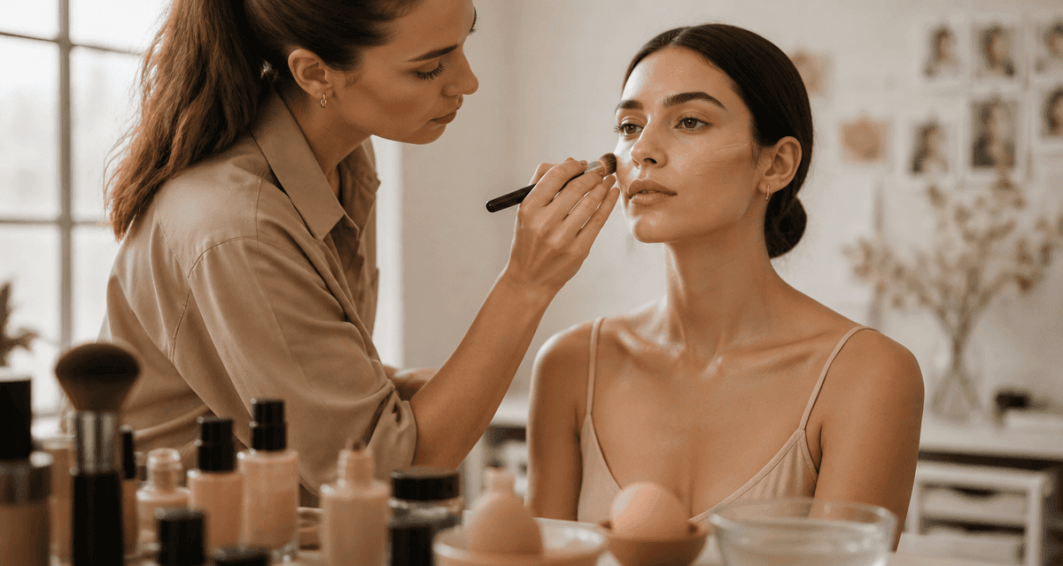 meilleur fond de teint maquilleuse studio