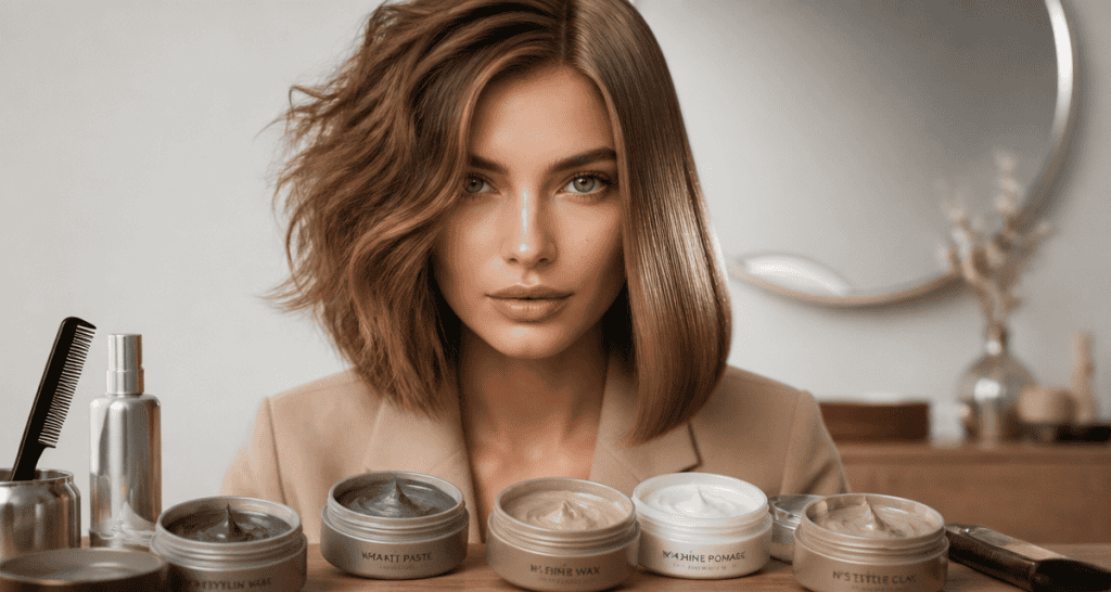 meilleure cire coiffante femme cheveux mat et brillant