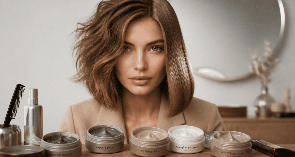 meilleure cire coiffante femme cheveux mat et brillant
