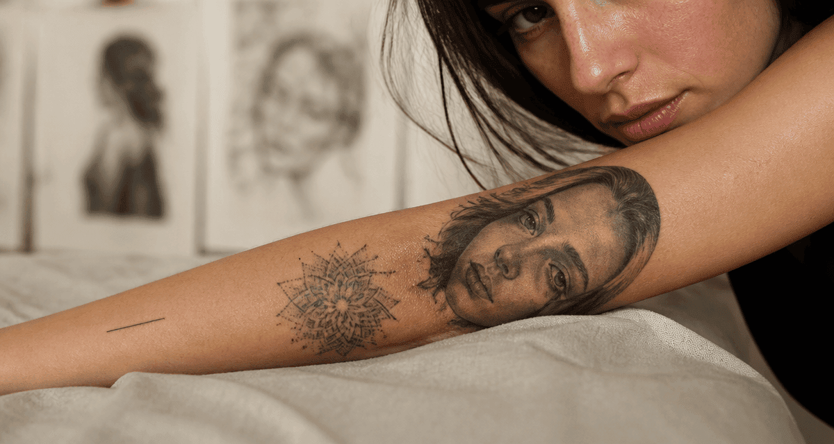 motif tatouage avant-bras femme