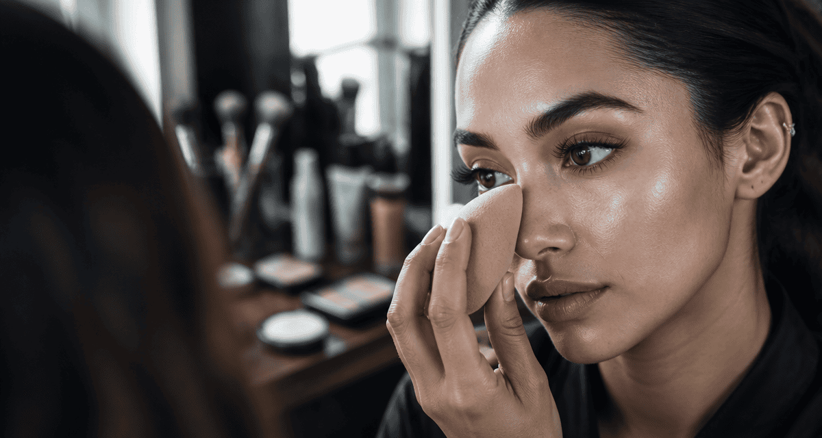 peau grasse quel fond de teint femme applique fond de teint matifiant