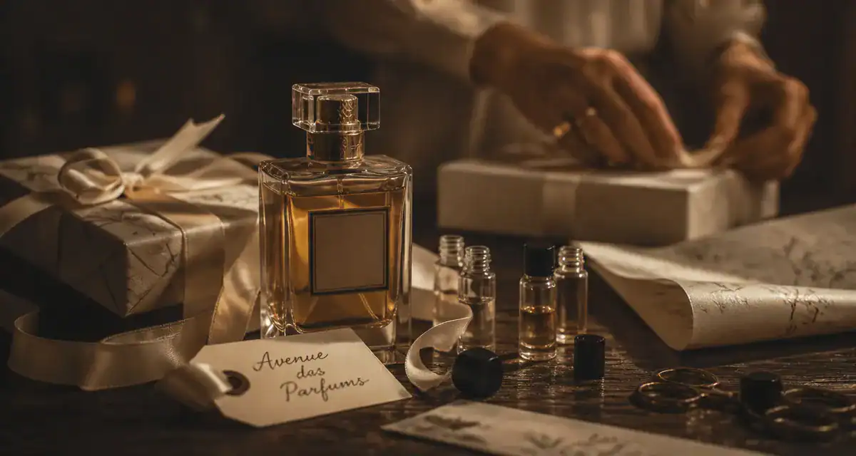 Avenue des Parfums flacon parfum emballage cadeau