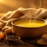 comment consommer le curcuma lait d'or poivre matières grasses