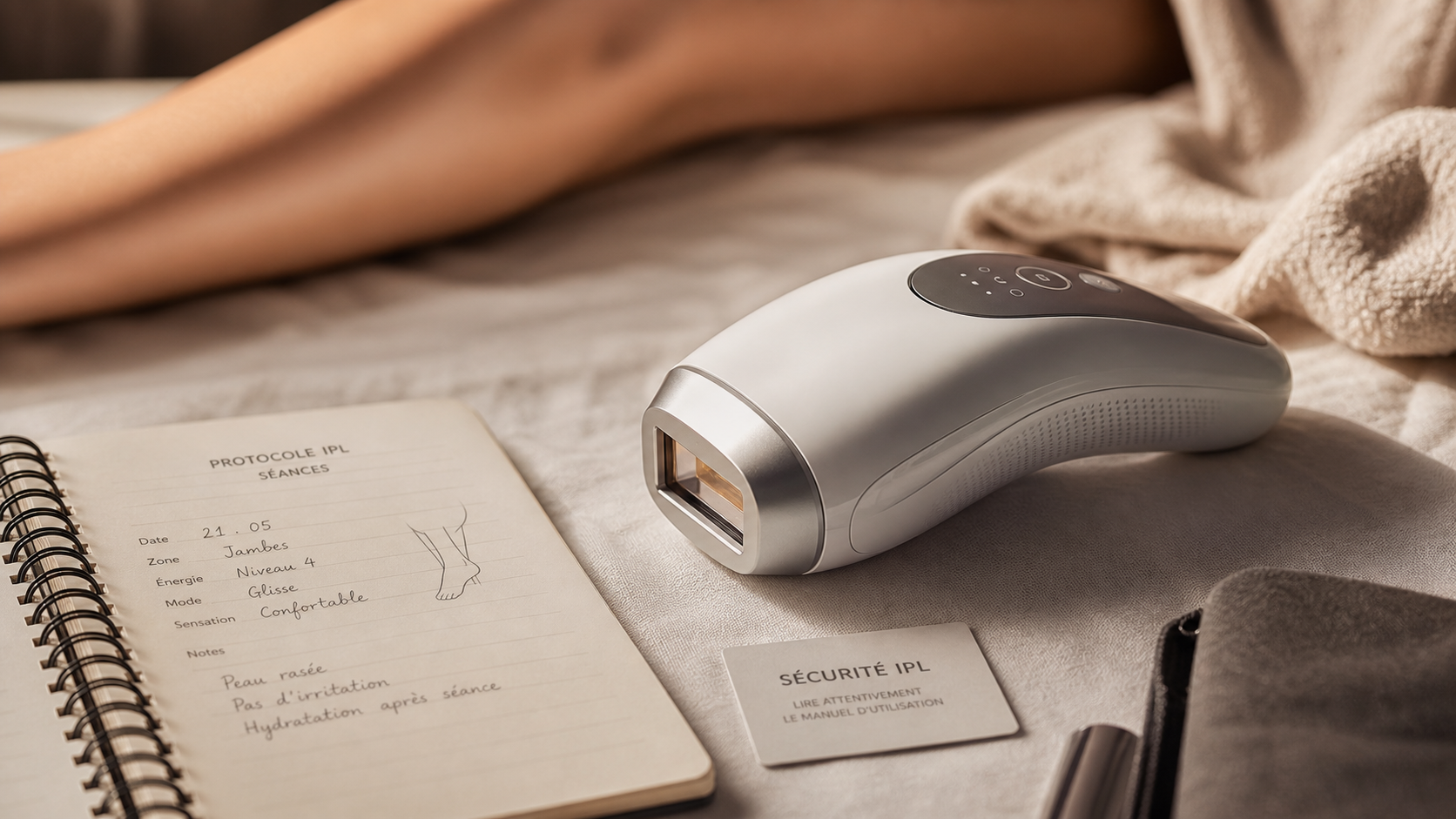 Comparatif épilateur lumière pulsée 60 millions de consommateur : sécurité IPL