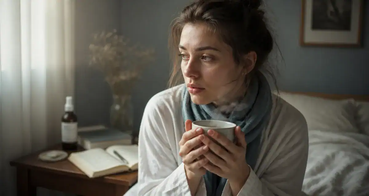 extinction de voix que faire femme tisane