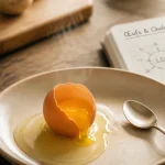 Le cholesterol et les oeufs : œuf entier, jaune brillant