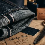 Marque jeans : atelier selvedge brut, tissu denim