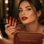 Meilleur rouge à lèvres sur lèvres femme, différents finis