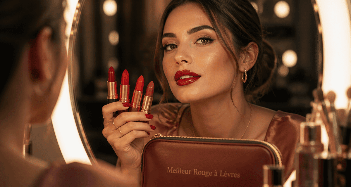 Meilleur rouge à lèvres sur lèvres femme, différents finis