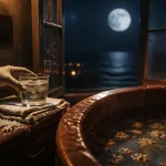 Pleine lune en poisson, rituels d’eau : baignoire, sel, pétales