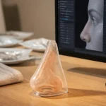 Rhinoplastie : nez naturel et respiration optimisée, maquette et simulation 3D