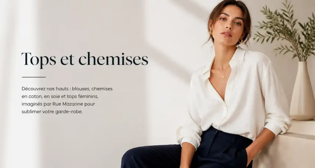 Tops et chemises
