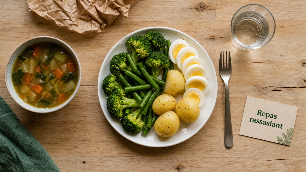 Aliment qui ne font pas grossir : repas rassasiant et anti-fringales