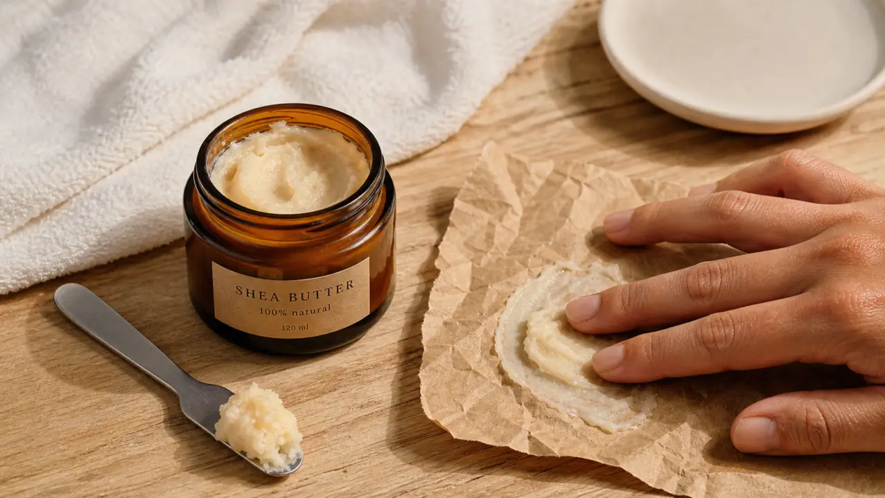 Beurre de karité utilisation : pot et texture pour peau et cheveux